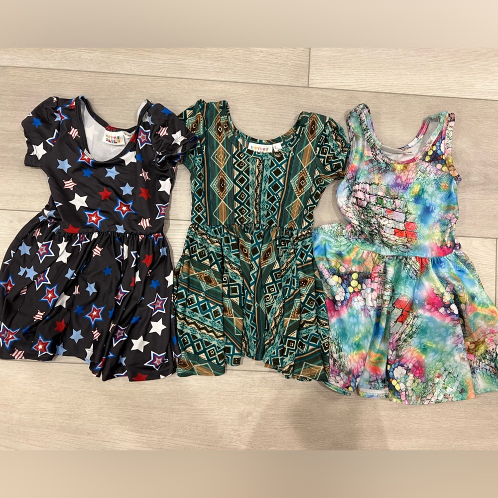 Dot Dot Smile 12-24m Bundle of 3 dresses